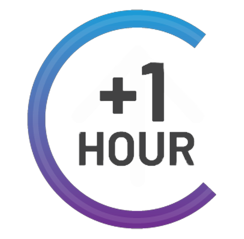 +1 Hour